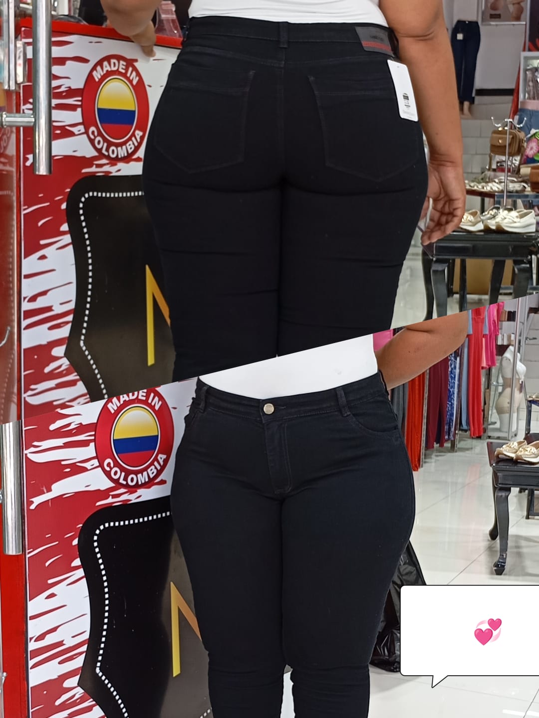 Jean Clásico Denim y Mokha.