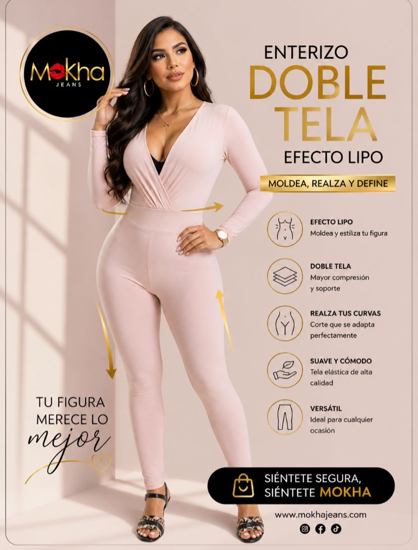 Enterizo Suplexx, doble tela.