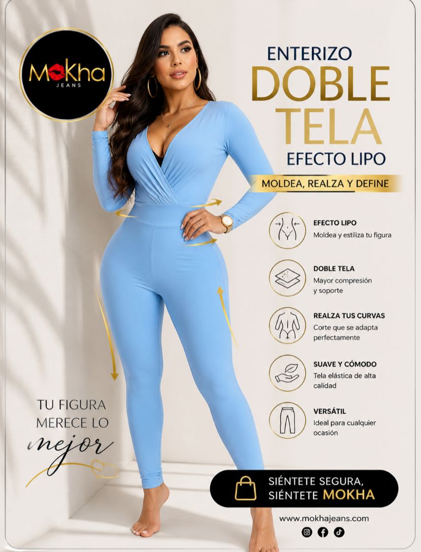 Enterizo Suplexx, doble tela.
